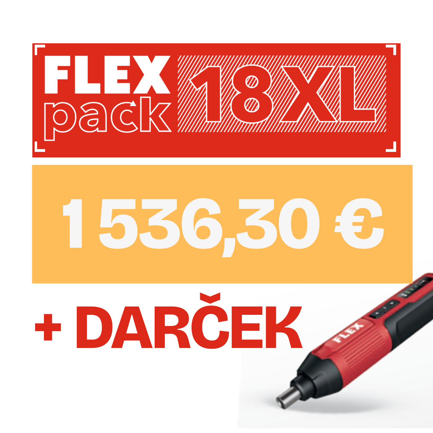 FLEX PACK 18V XL