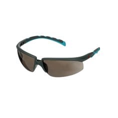 3M Solus 2000 Ochranné okuliare, Šedé/modro-zelené bočnice,
 Scotchgard (K&N), šedý zorník, S200