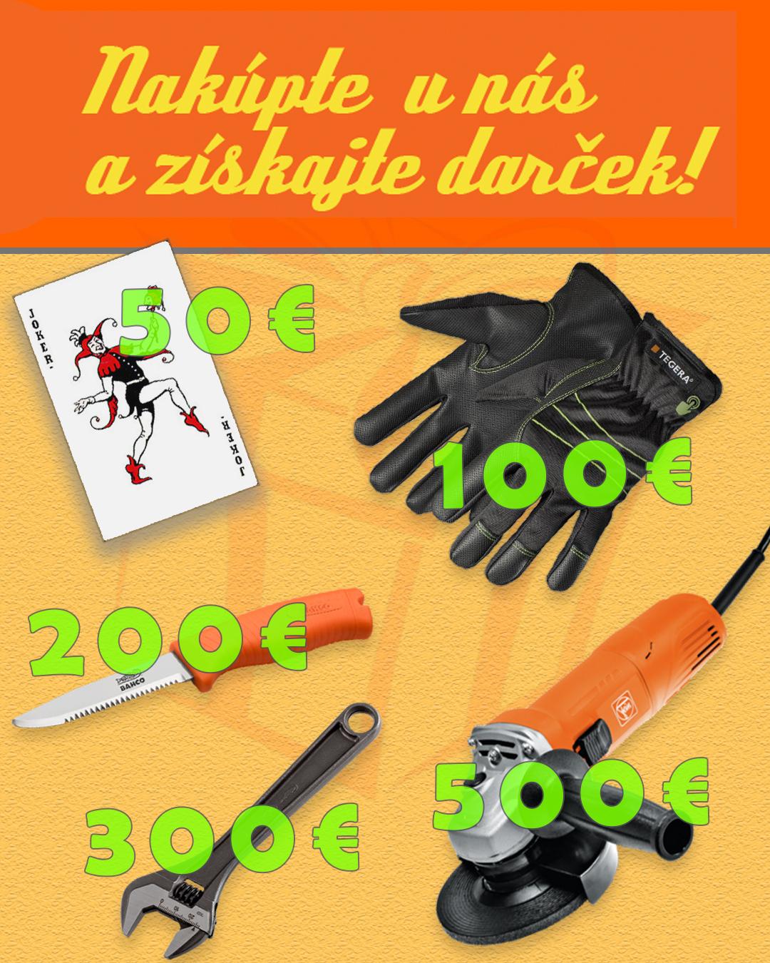 Darček k nákupu