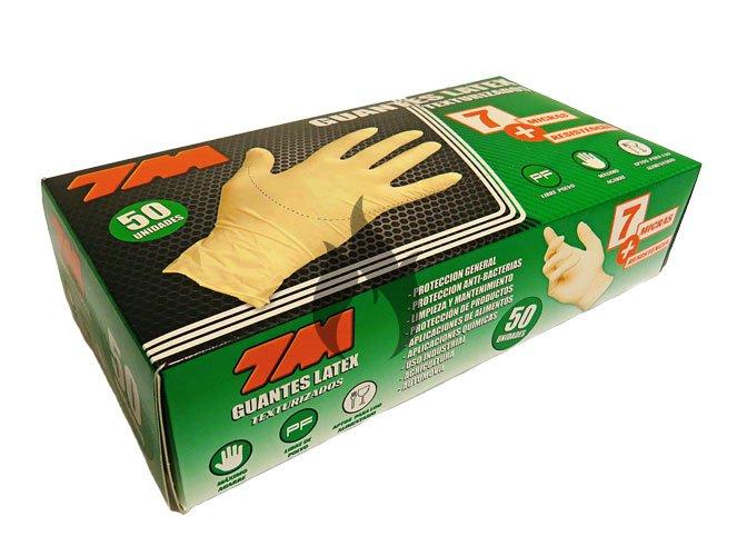 Latexové rukavice nepudrované hrubšie 100 ks / bal vel. L/8
