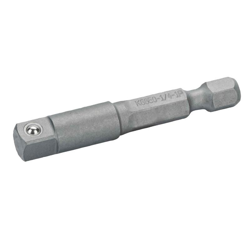 1XADAPTOR 1/4' 50MM 1/2 W/PIN K6650-1/2-1P