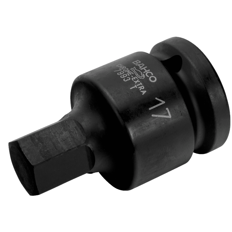 3/4"IMPACT SOCKET HEX BIT19 MM 7993T0190-TWN