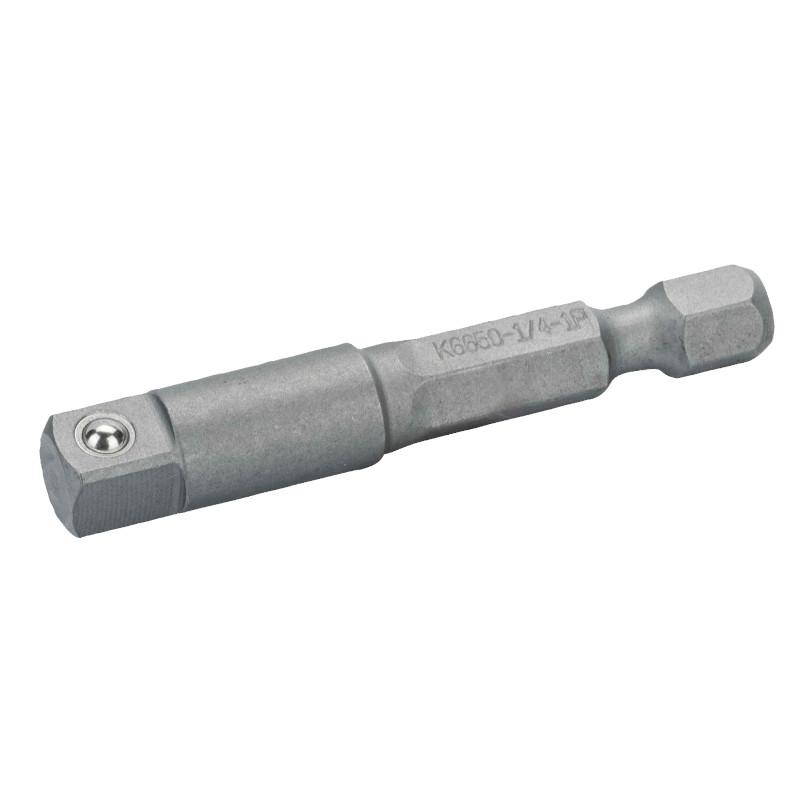 1XADAPTOR 1/4' 50MM 3/8 W/PIN K6650-3/8-1P