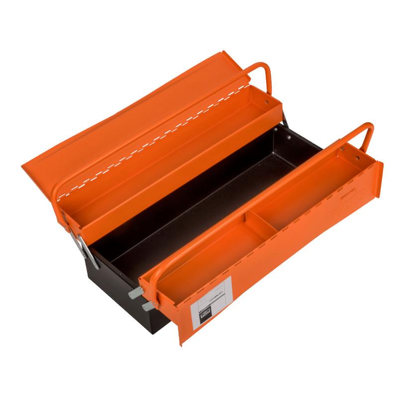 Konzolový kovový rozkladací box na náradie - 3 priehradky 1497MBF350