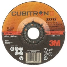 Cubitron II Brúsny kotúč, T27, 125 mm x 4,2 mm x 22 mm, PN 81149