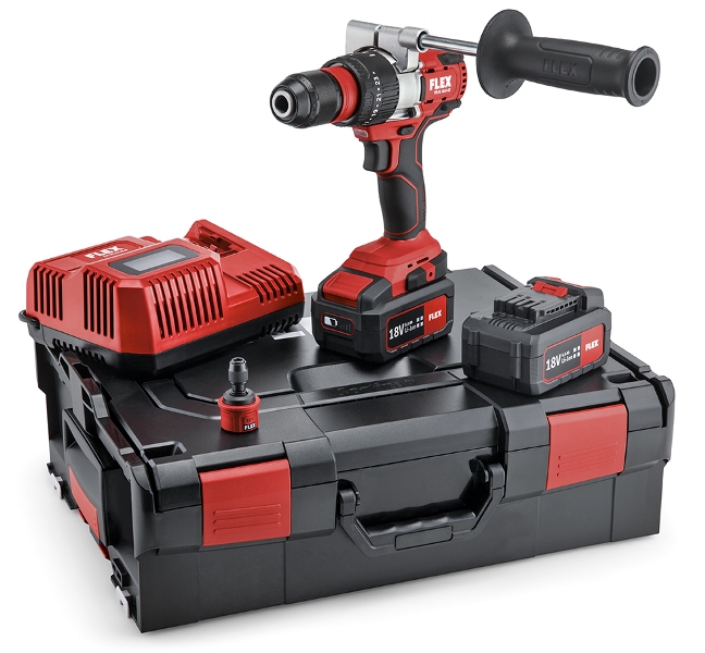 2-rýchlostný aku-vŕtací skrutkovač 18,0 V PD 2G 18.0-EC/5.0 Set