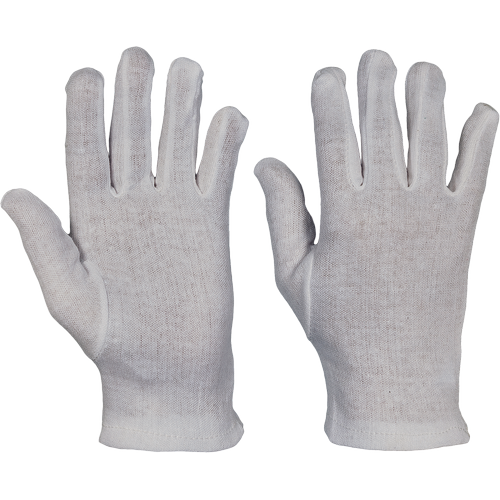 KITE rukavice bavlna - biele