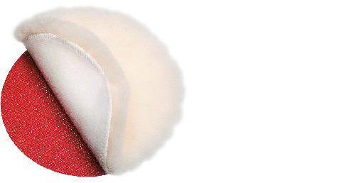 Leštiaci kotúč z jahňacej kože