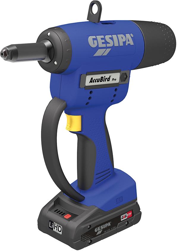 Akumulátorová nitovačka na slepé nity AccuBirdPRO L-BOXX GESIPA 