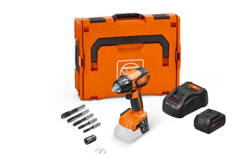 Akumulátorový príklepový skrutkovač ako súčasť súpravy ASCD 18-300 W2 AS Impact-tapping-top Set