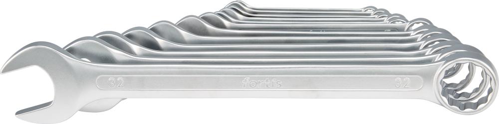 Kľúč očkovidlicový sada DIN3113A12-dil. 10-32mm  FORTIS