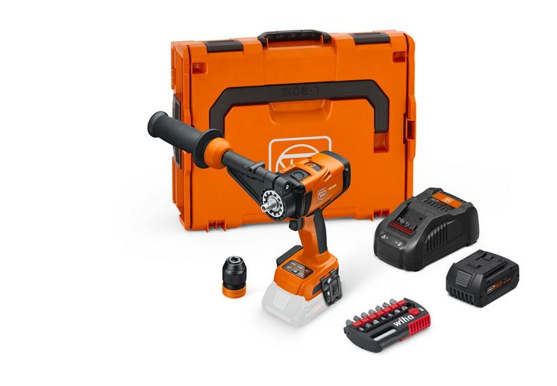 Batériový vrtačka v súprave pre používateľa. ASCM 18-4 QM AS Universal-lean-top Set