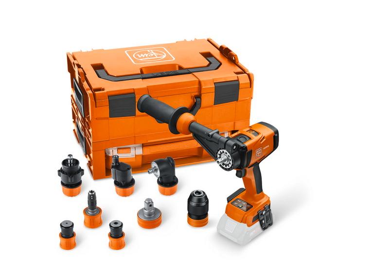 Batériový vrtačka v súprave pre používateľa. ASCM18-4 QM AS QuickIN Set