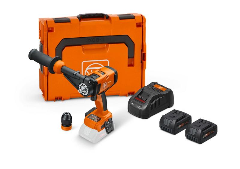 4-rýchlostný akumulátorový vŕtací skrutkovač ASCM 18-4 QM AS Set 5 Ah