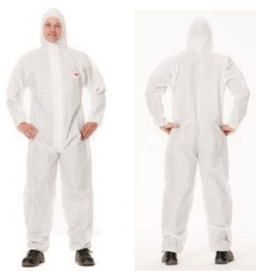 4505 Ochranný jednorázový odev SIMPLE, biely, L