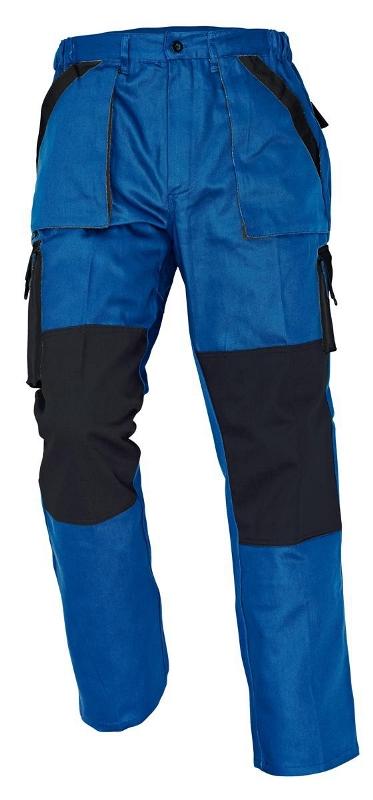 MAX nohavice 260 g/m2 modrá/čierna 50