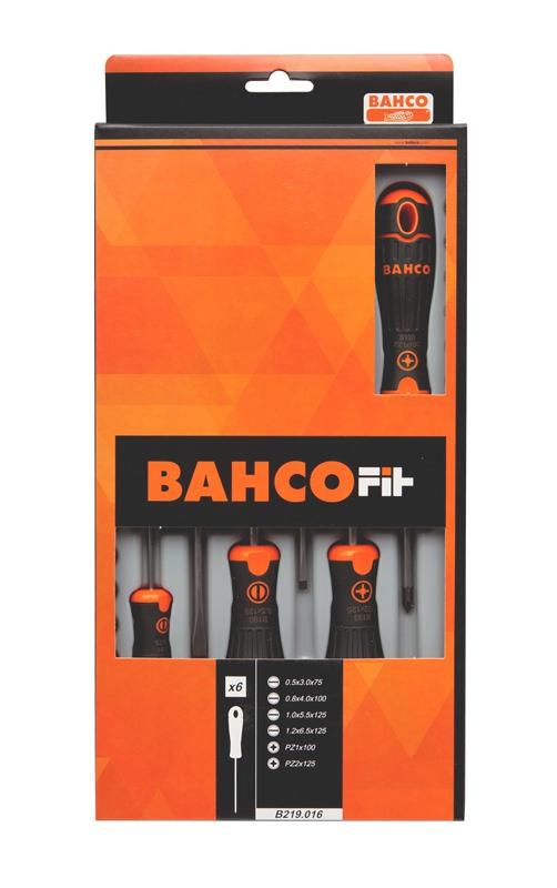 6PCS SCREWDRIV SET SLOTTED/PZ B219.016