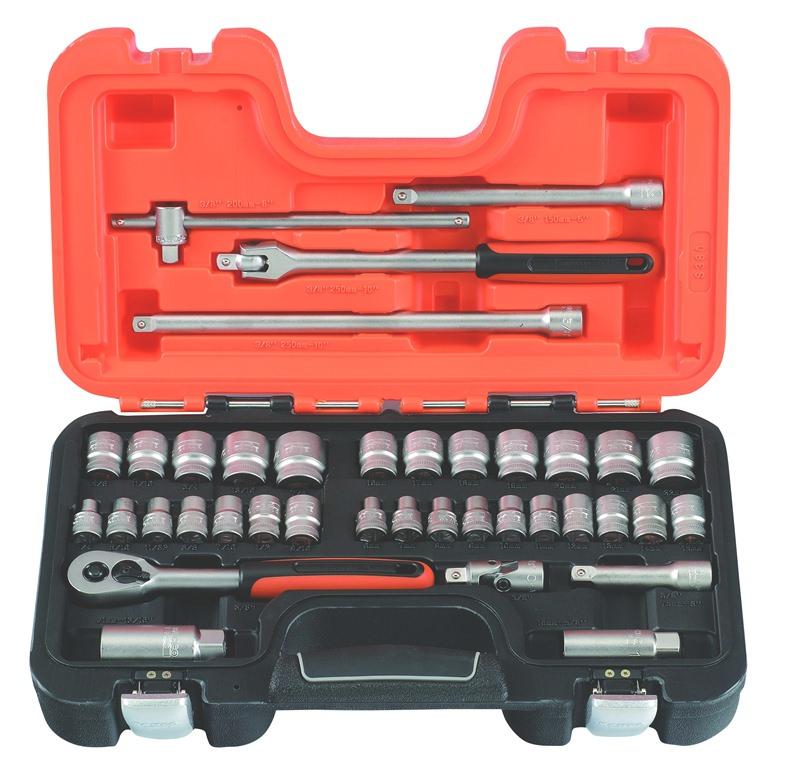 3/8"SOCKET SET, 38 PCS S380