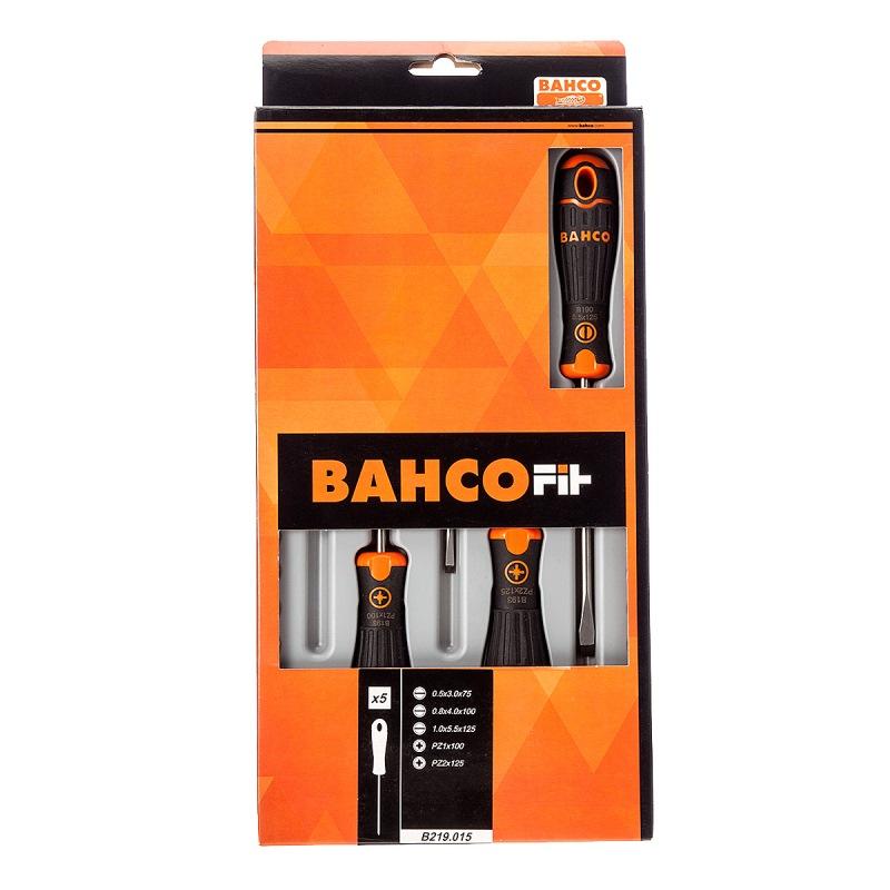 5PCS SCREWDRIVER SET SLOT/PZ B219.015