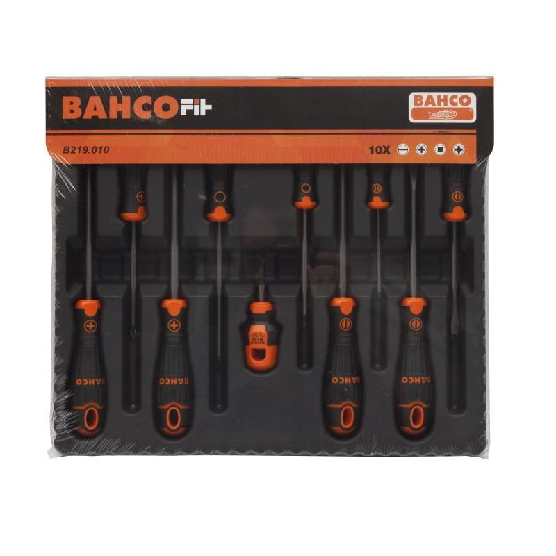 10PC SET SLOTTED/PH/PZ/ROBERTS B219.010