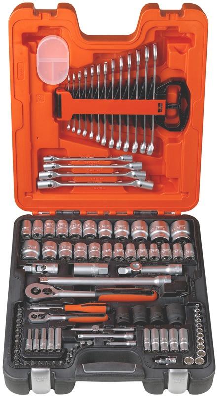 Sada nástrčných kľúčov 1/2"+1/4", 106 ks, S106