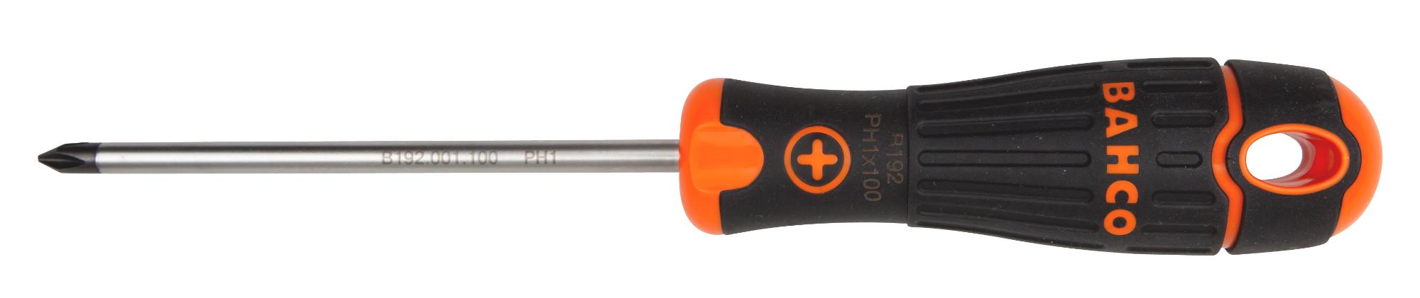 BahcoFit skrutkovač pre skrutky s krížovou drážkou Phillips B192.001.250