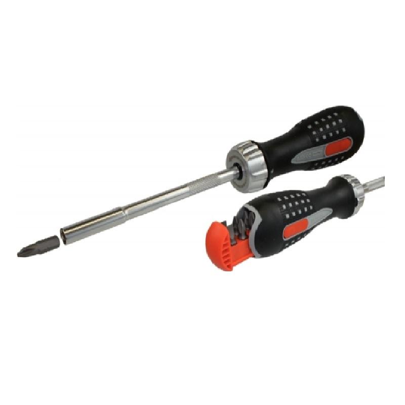 RATCHETING BIT SCREWDRIVER 808050