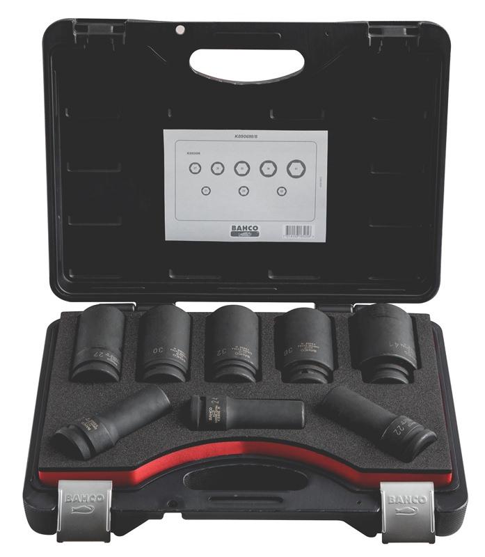 IMPACT DEEP SOCKET SET 3/4 K8906M/8