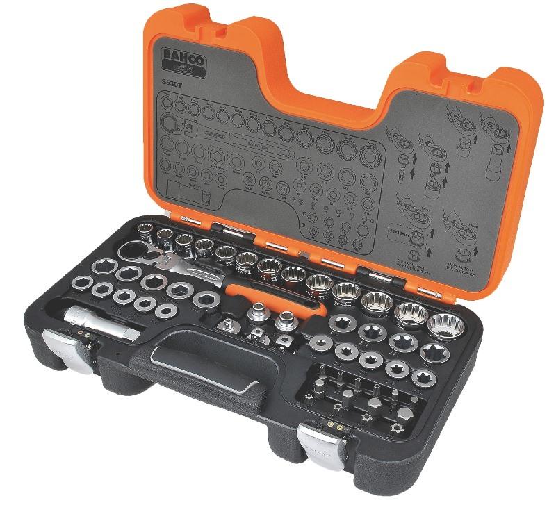 PASS-THRU SOCKET SET,53 PCS S530T