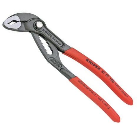 Kliešte SIKO Cobra 8701250 plastové návleky 250mm KNIPEX