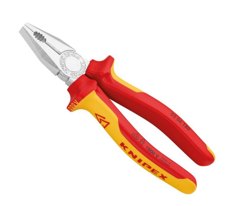 Kombinované kliešte VDE,viaczložkové návleky160mm KNIPEX