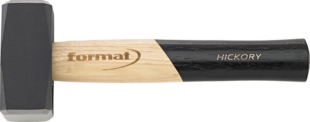 Fäustel DIN6475 mit Hickorystiel 1000g FORMAT