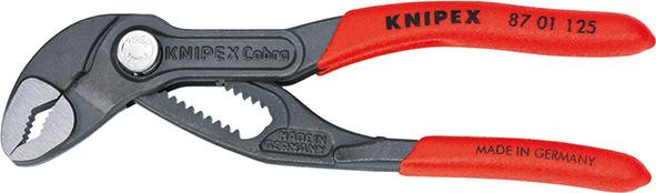 Wasserpumpenzange Cobra mit Kunststoff-Griffen 125mm KNIPEX