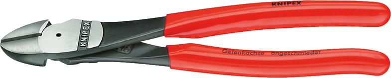 Kraft-Seitenschneider 7401 poliert 200mm KNIPEX