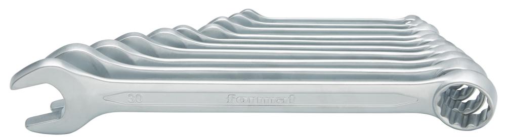 Ringmaulschlüssel-Satz DIN3113A 10-30mm 10-teilig in Karton FORMAT