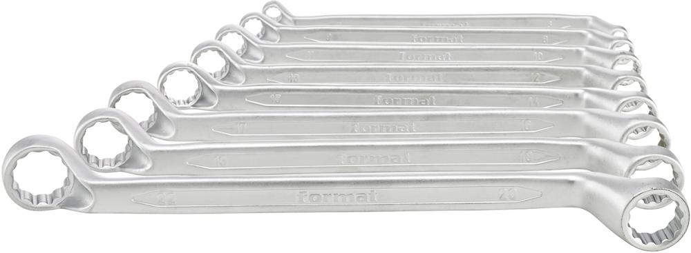 Doppelringschlüssel-Satz DIN838 6-22mm 8-teilig in Karton FORMAT