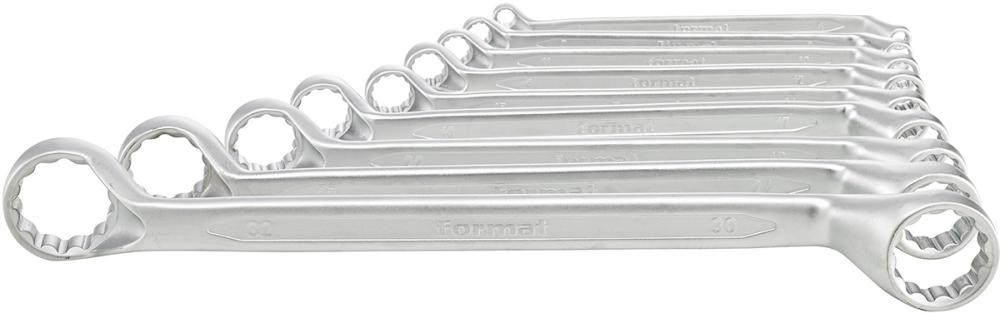 Doppelringschlüssel-Satz DIN838 6-32mm 9-teilig in Karton FORMAT