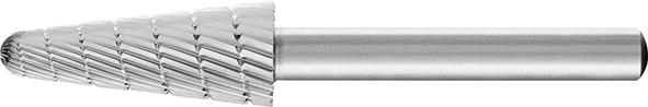 Frässtift HSS Rundkegelform L 1020 3 6mm 10x20mm Pferd