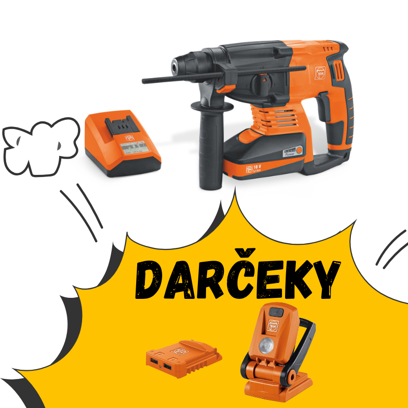 Akumulátorové vŕtacie kladivo ABH 18_/N00 Set + DARČEKY