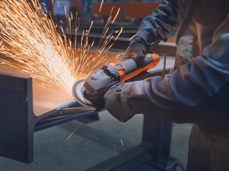 Kompaktná uhlová brúska Ø 125 mm CG 15-125 BL