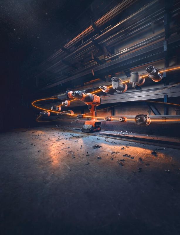 4-stupňový akumulátorový príklepový vŕtací skrutkovač Akumulátorová vŕtačka s príklepom ASCM 18-4 QMP AS (v kartóne)