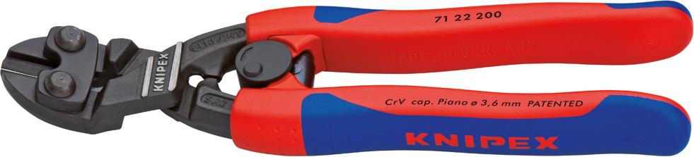 Pákové nožnice mini 20 viaczložková návleky200mm KNIPEX