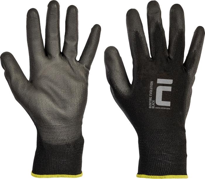 BUNTING EVOLUTION BLACK rukavice PU - 8