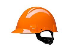 Prilba G3001MUV - 1000V - OR, kožené potitko, otočné koliesko, oranžová