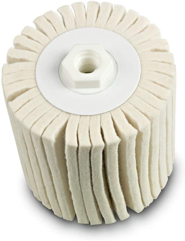 plsťový lamelový brúsny valec